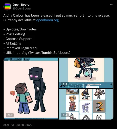 Openbooru Twitter Alpha Carbo Update